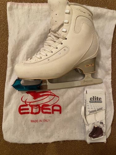 Used EDEA Figure Skates Size 5