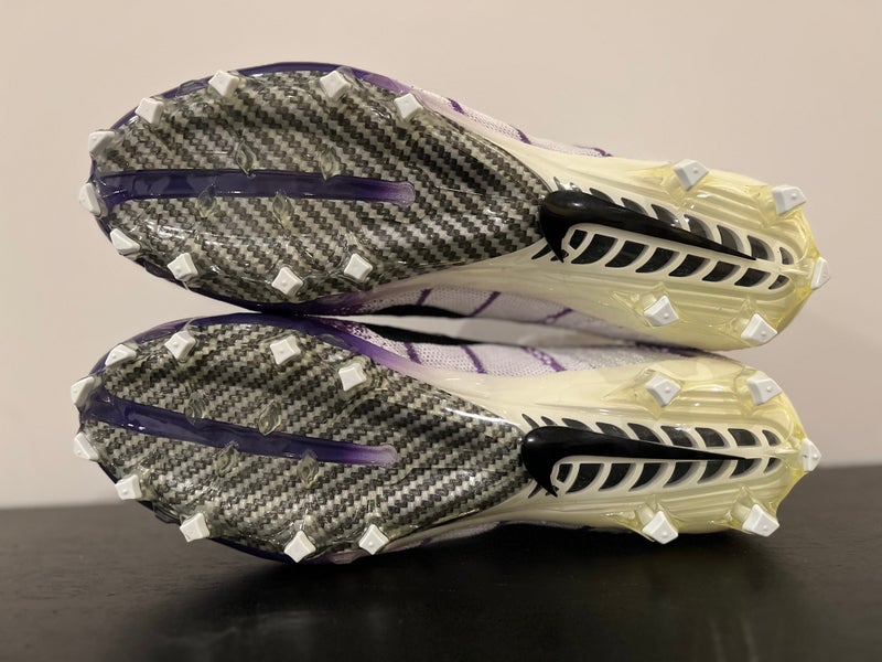 New! Nike Vapor Untouchable 3 Elite Football Cleats Purple AO3006