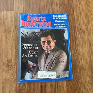 Penn State Nittany Lions NCAA FOOTBALL 1986 Sports Illustrated Magazine!