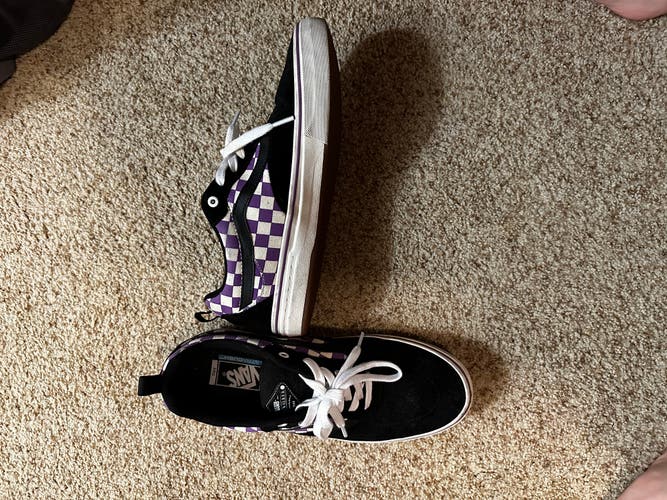 Black Men's Size 11.5 (Women's 12.5) Vans Shoes