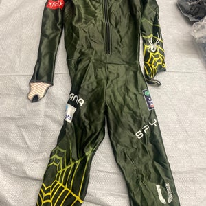 Used Large Spyder Ski Suit FIS Legal