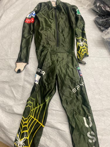 Used Large Spyder Ski Suit FIS Legal