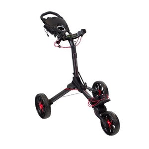 NEW Bag Boy Nitron Black/Red Golf Push Cart w/ Auto Open Technology