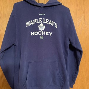 NHL Toronto Maple Leafs Blue Adult Small/Medium Reebok Sweatshirt