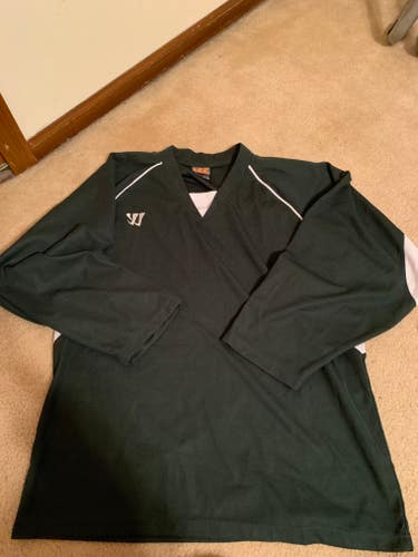 Green Warrior Small Adult Unisex Practice Hockey Jersey