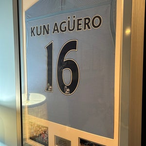 Sergio Aguero Signed Jersey *DM BEFORE PURCHASE*
