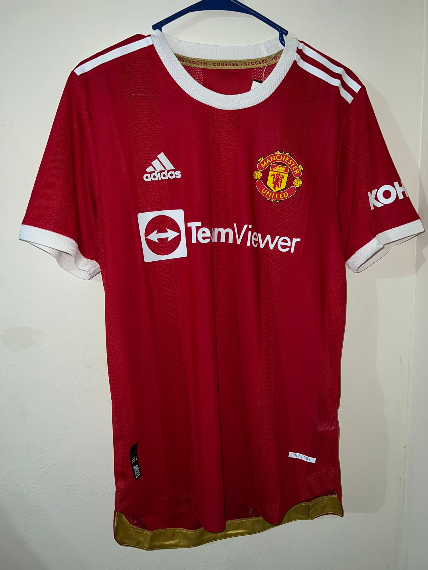 Manchester United adidas Originals Jersey - Red
