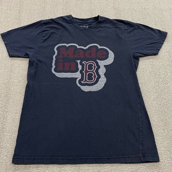 Boston Red Sox T Shirt Men Medium MLB Baseball Vintage Retro Made in Boston