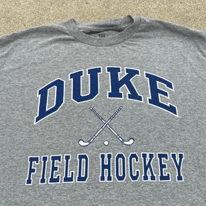 Duke Blue Devils T Shirt Men Large College Gym University Field Hockey Fockey