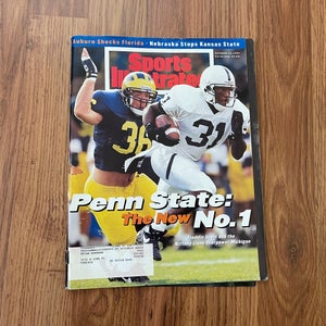Penn State Nittany Lions NCAA FOOTBALL 1994 Sports Illustrated Magazine!