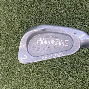 PING ZING White Dot 2 Iron RH Ping KT-M Stiff Steel Shaft (L4464)