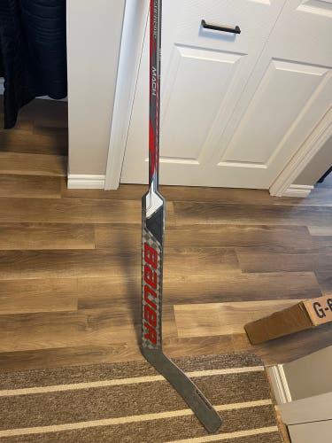 Team Canada Thomas Milic Bauer supreme mach goalie stick