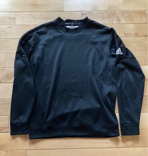 Adidas pro stock men’s team fleece crew sweatshirt - M