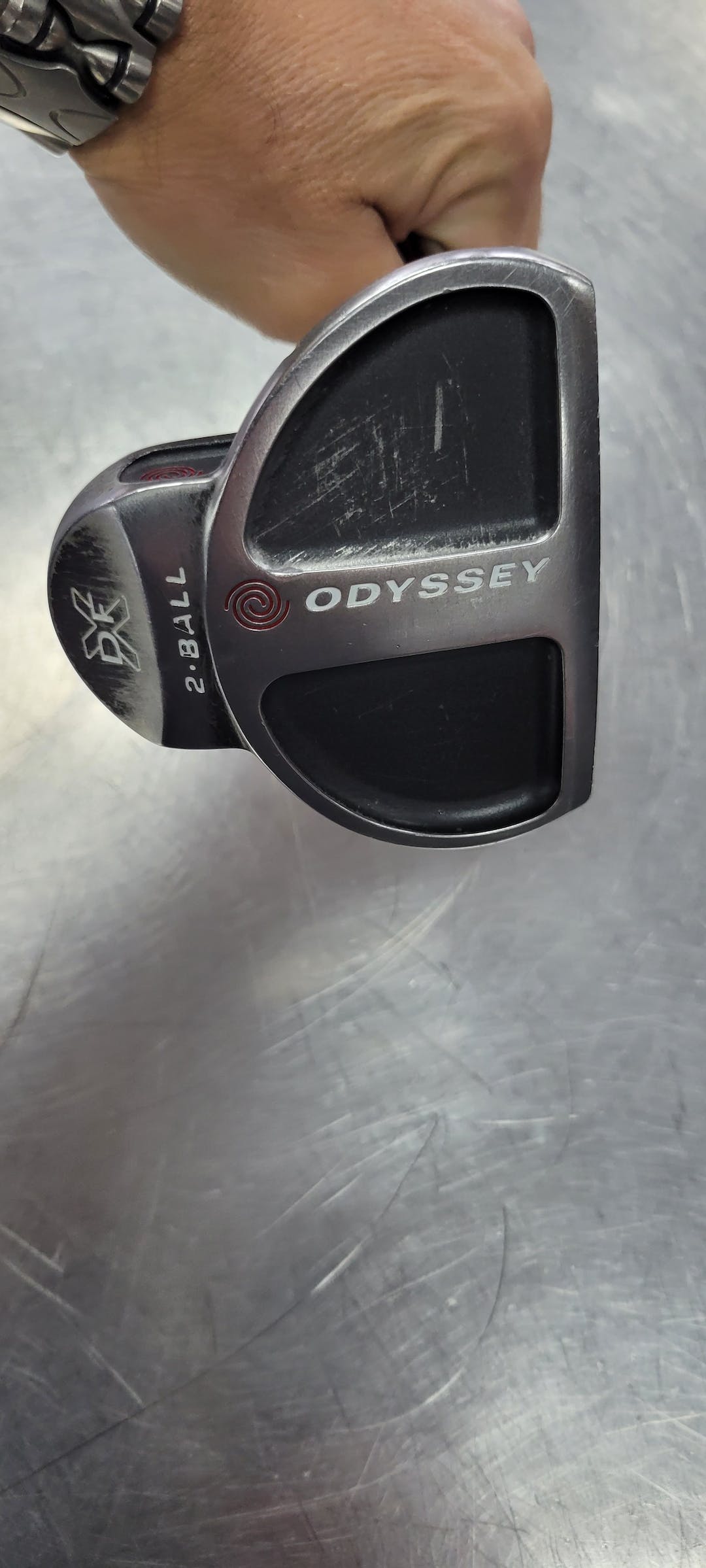 Copritesta Per Putter Odyssey DFX Mallet – Nero, Nuovo, Per Golf