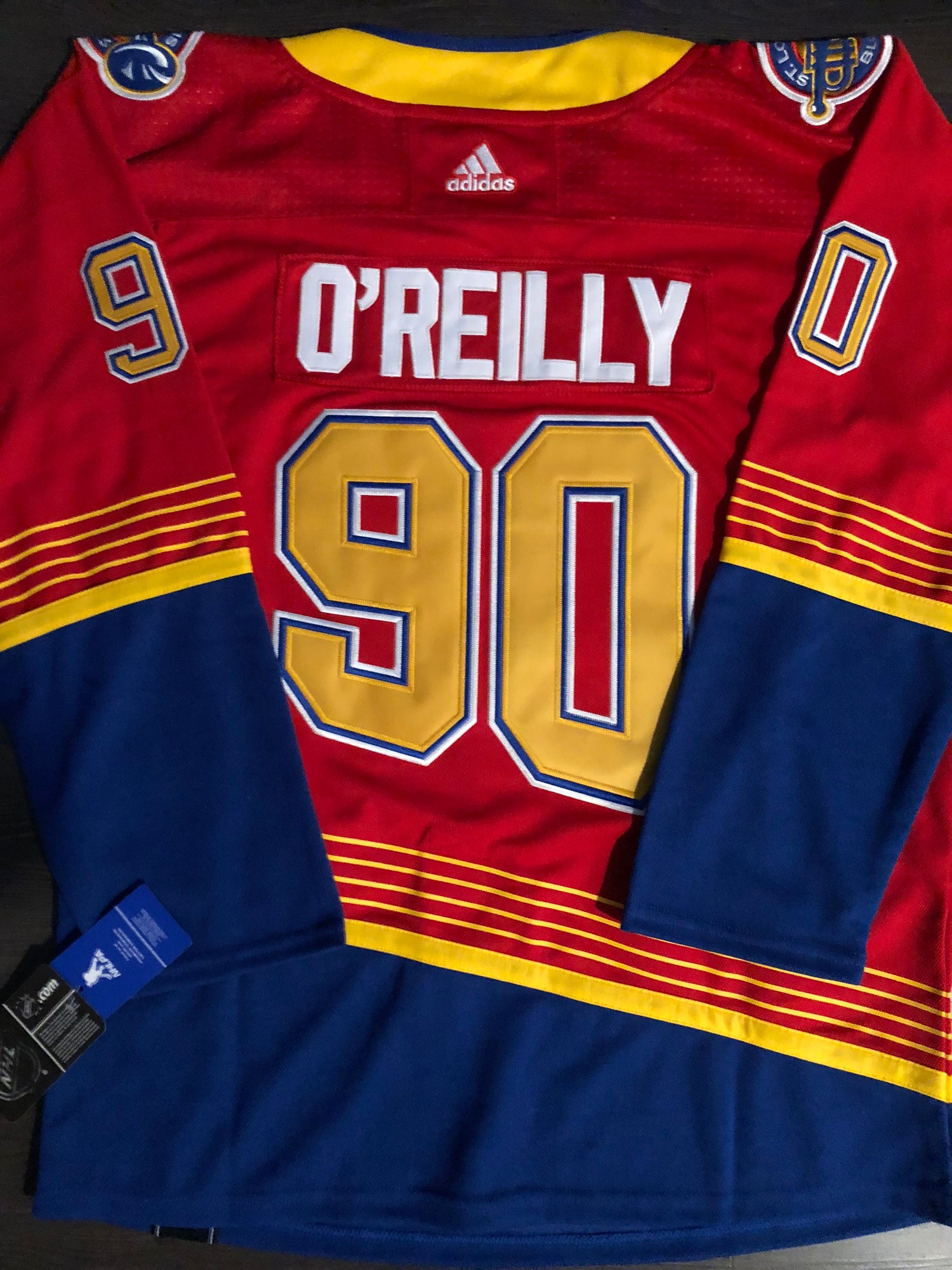 St Louis Blues Ryan O'Reilly Reverse Retro Jersey Large