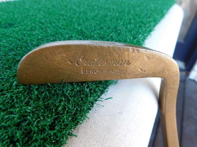 Vintage 1930s Golf Smith Craftsman Bench Made Putter - All Original