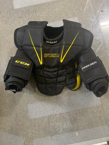 Used Large/Extra Large CCM Premier Goalie Chest Protector