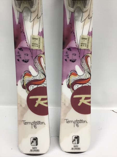 156 Rossignol Temptation 76 Skis | SidelineSwap | Buy and Sell on
