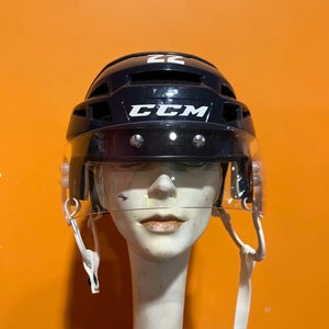 New Navy CCM Vector V08 Pro Stock Third Jersey Helmet Colorado Avalanche #22 Medium