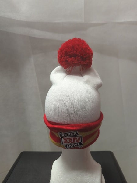 NWT San Francisco 49ers New Era Winter Hat Super Bowl XXIV NFL