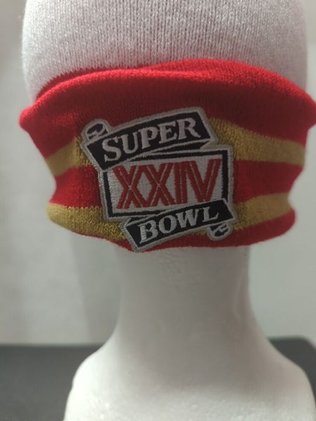 NWT San Francisco 49ers New Era Winter Hat Super Bowl XXIV NFL