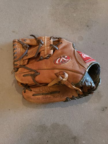 Used Rawlings Left Hand Throw Infield Player Preferred Baseball Glove 11"