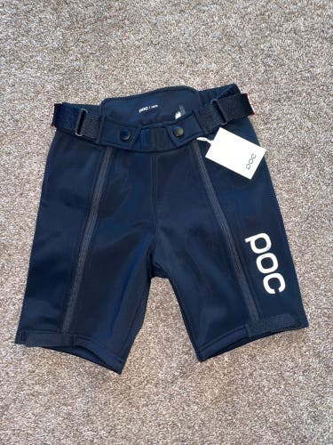 POC ski racing zip off training shorts kids new with tags