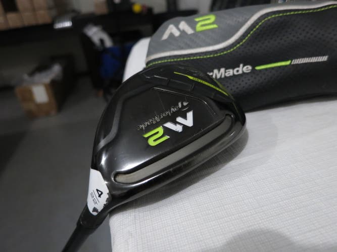 TaylorMade 2017 M2 Rescue Hybrid 4H 4-iron - 22* - REAX 75 Stiff Flex Graphite