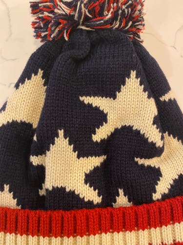 USA Pom Winter Hat
