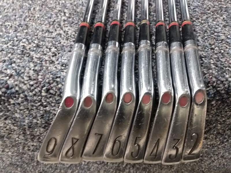 Wilson Staff Dynapower 1965 Irons 2-9 R Flex Steel Nice
