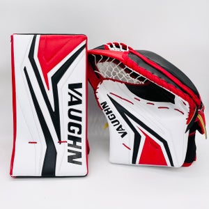 New Made in Canada Vaughn SLR3 Pro Carbon Goalie Full Setup-Regular-1 Set Glove & Blocker