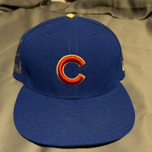 2016 Chicago cubs World Series championship patch 7 1/2 59 fifty