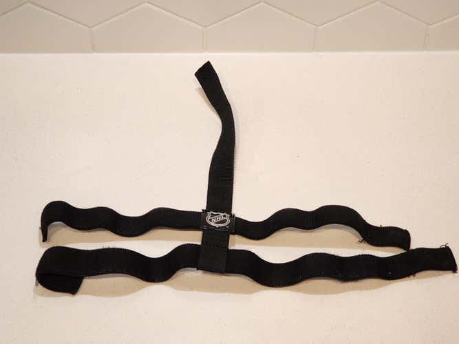 [NEW] Black Replacement Goalie Mask Straps