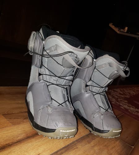 Salomon SYMBIO Snowboard Boots MENS SIZE 4.5 *PRE-OWNED*CLEAN