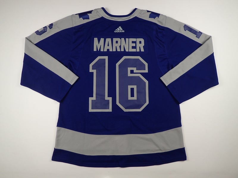 Toronto Maple Leafs 2022 Reverse Retro 2.0 Mitch Marner 16 Blue