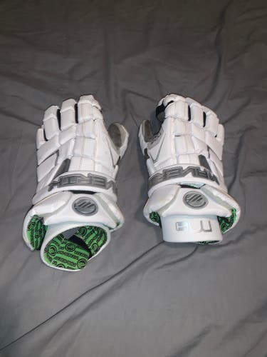 Used Maverik M4 Lacrosse gloves