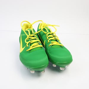 Oregon Ducks Nike Softball Cleat Women's Green/Yellow Used 5.5