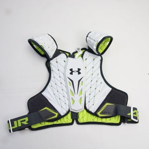 Under Armour Shoulder Pad Unisex White/Gray Used L