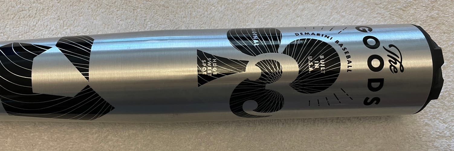 Demarini The Goods 33"/30 oz -3 BBCOR Certified Used