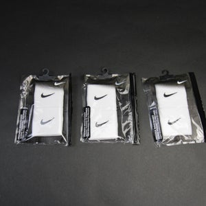 Nike Wristband Unisex White/Black New with Tags OSFA