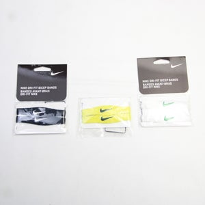 Nike Dri-Fit Wristband Unisex Yellow/Black New with Tags OSFA