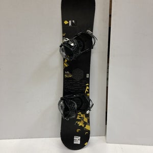 Used Burton Cruzer 145 Cm Mens Snowboard Combo Includes New Bindings!