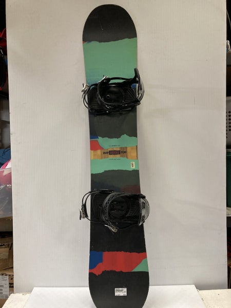 Used Burton Process 162 Cm Men s Snowboard Combo