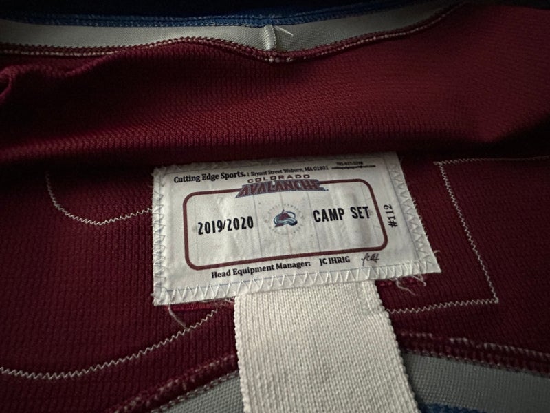 Colorado Avalanche Adidas MiC Game Worn Jersey Sz 54 - Samuel Girard #49  w/COA