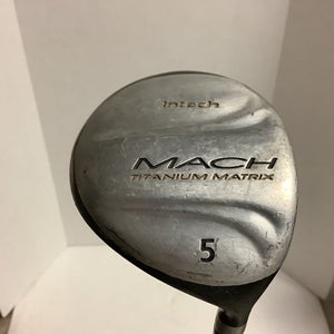 Used Intech Mach 5 Wood Graphite Regular Golf Fairway Woods