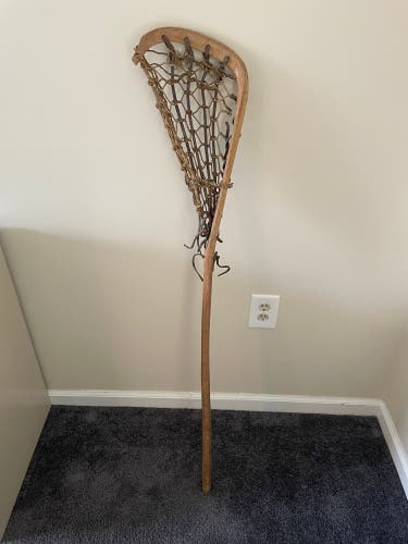 Used Vintage Wood Lacrosse Stick