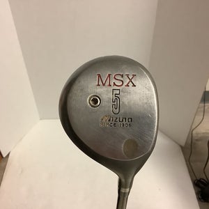 Used Mizuno Msx 5 Wood Graphite Regular Golf Fairway Woods