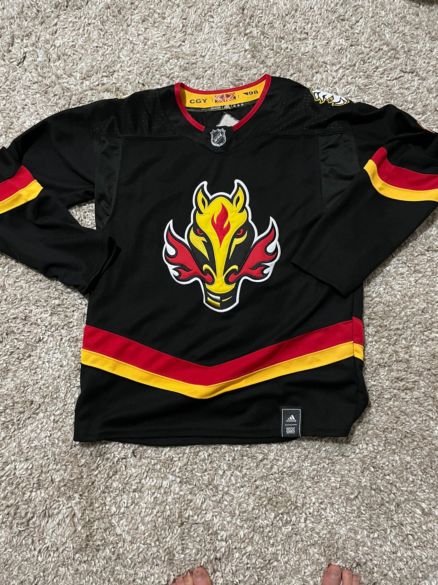 DHgate Flames Lucic Blasty Jersey, 50