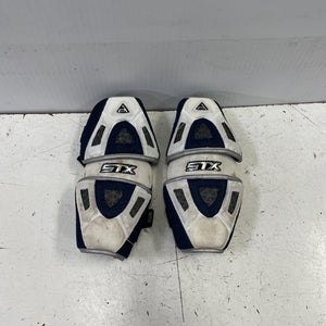 Used Stx Agent Lg Lacrosse Arm Pads And Guards