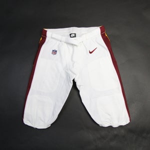 Nike Football Pants Men's White/Burgundy Used 38SH